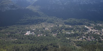 Vista del Valle de La Drova